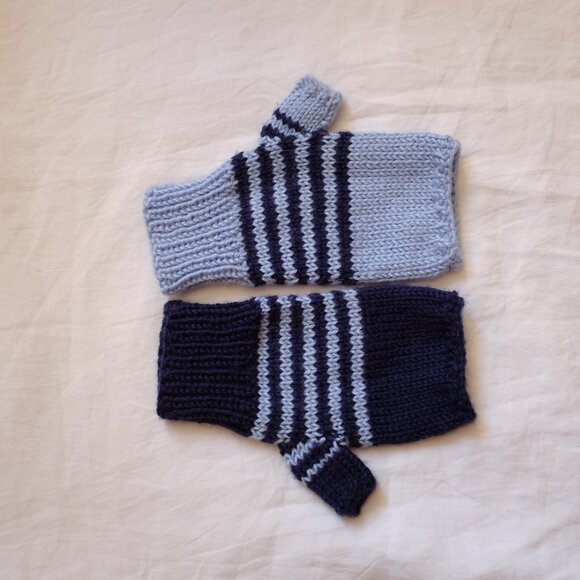 Handknit fingerless gloves - Picture 5 of 5